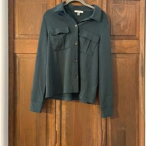 Cable & Gauge Dark Green top
